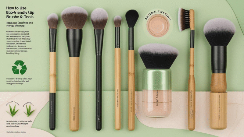 How to Use Eco-Friendly Makeup Brushes and Tools
