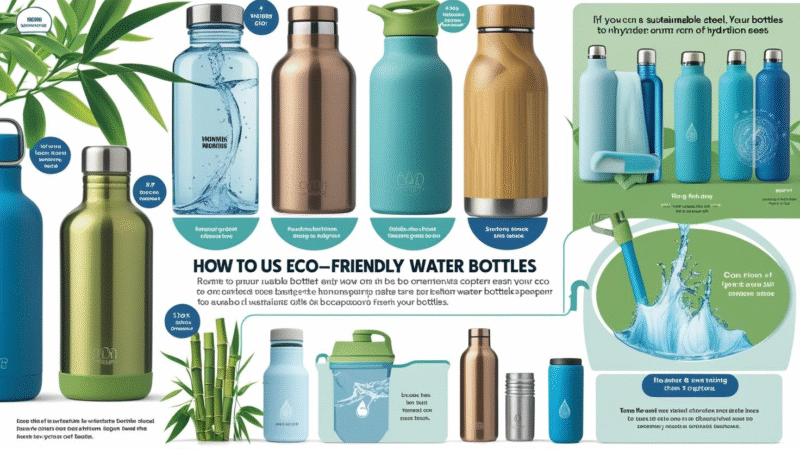 best eco-friendly reusable water bottles for health and sustainability in 2025