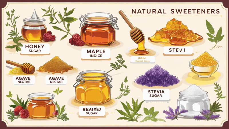 How to Use Natural Sweeteners Instead of Refined Sugar