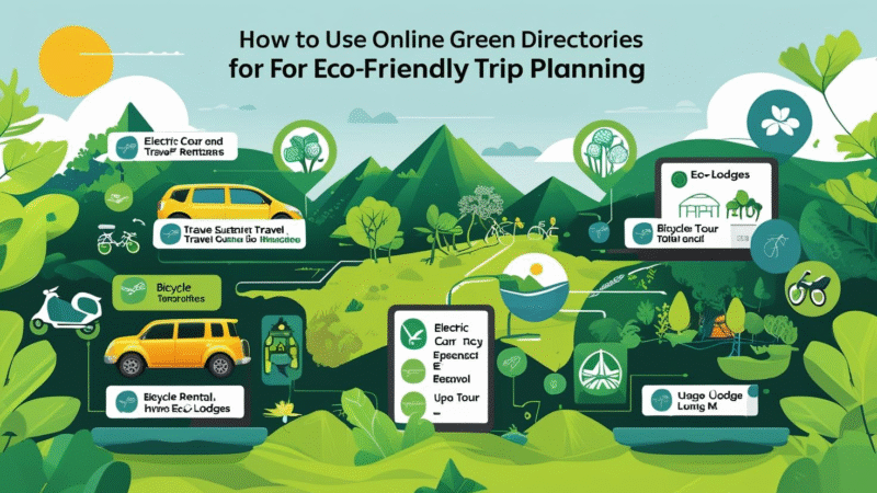 How to Use Online Green Directories to Plan Trips