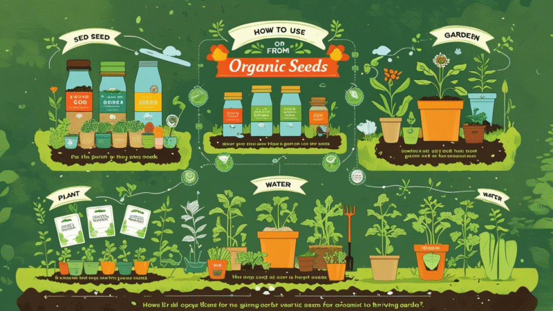 How to Use Organic Seeds for Your Garden