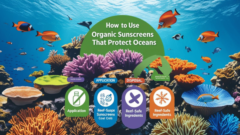 How to Use Organic Sunscreens That Protect Oceans