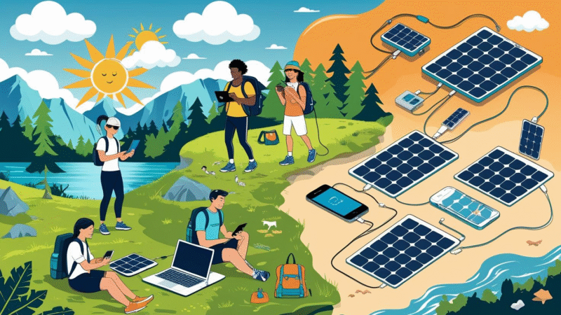 How to Use Solar Chargers on the Go