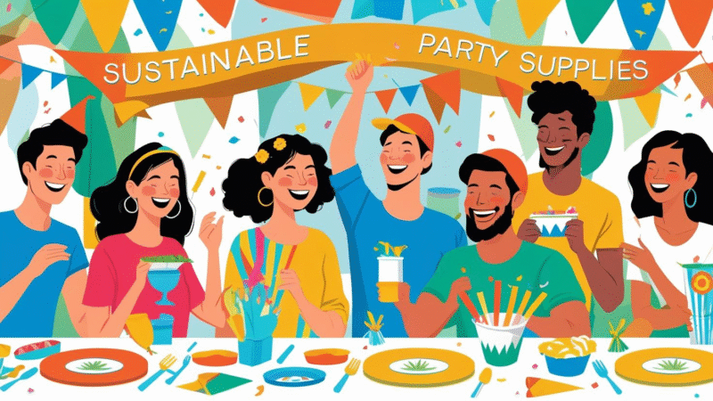 How to Use Sustainable Party Supplies for Celebrations