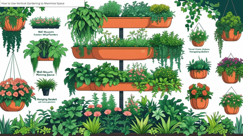how to start vertical gardening for small spaces and urban homes 2025