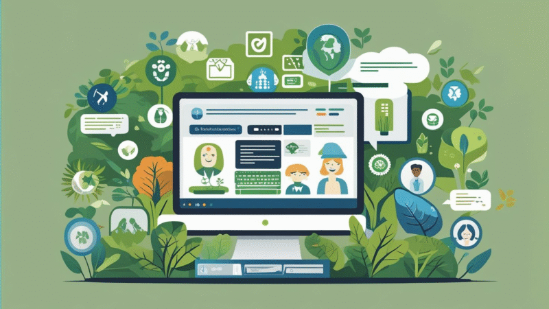 how to use virtual events to connect eco enthusiasts and promote sustainability