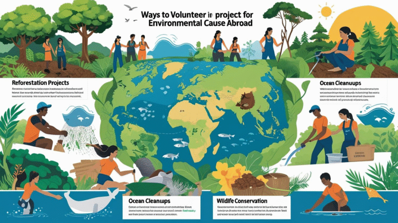 How to Volunteer for Environmental Causes Abroad
