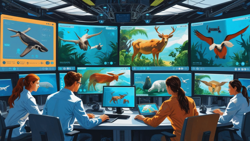 how to use AI for real-time monitoring and protection of endangered species