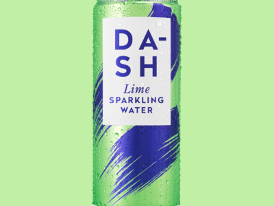 Lime Flavoured Sparkling Water | 12 x 330ml Cans