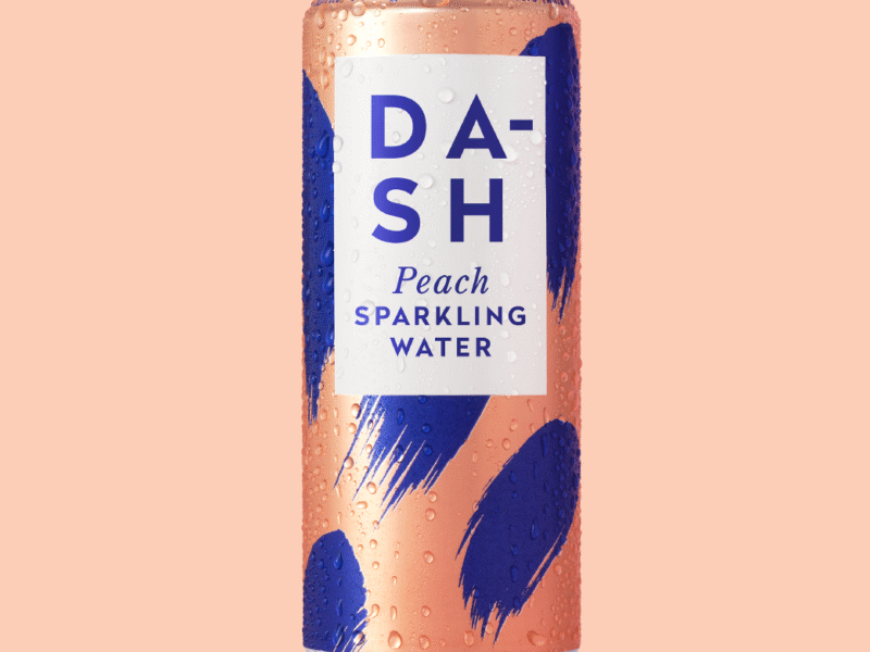 Peach Flavoured Sparkling Water | 12 x 330ml Cans