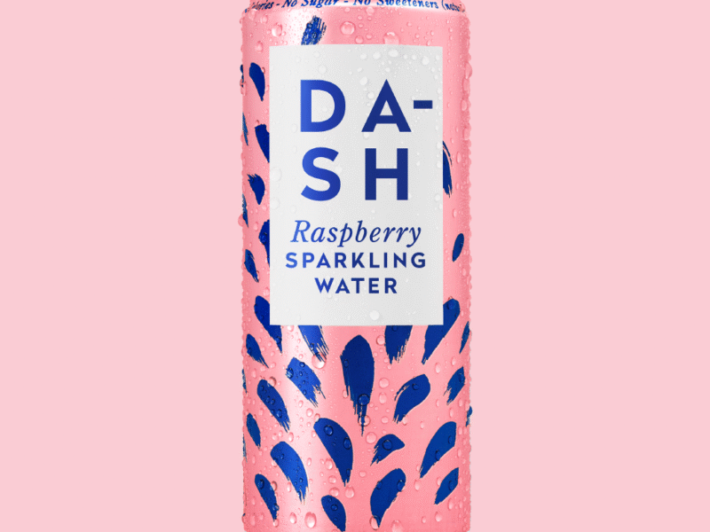 Raspberry Flavoured Sparkling Water | 12 x 330ml Cans
