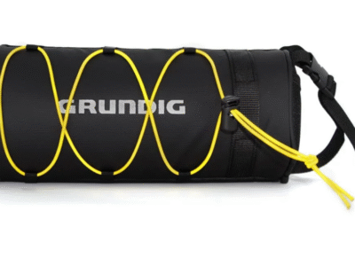 Grundig 2L wasserdichte Fahrradlenkertasche ¨C Umwandelbar in Crossbody