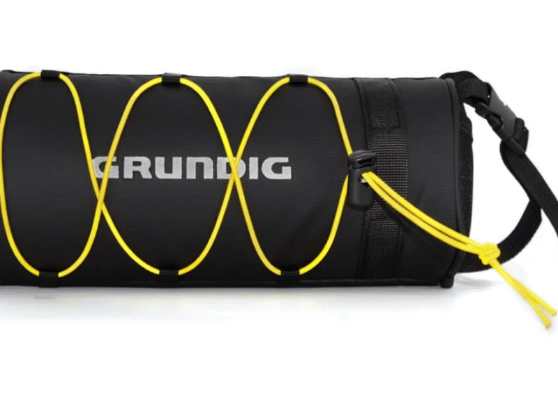 Grundig 2L wasserdichte Fahrradlenkertasche ¨C Umwandelbar in Crossbody