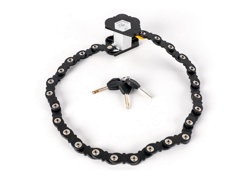 GRUNDIG folding lock for mountain bikes and electric bikes