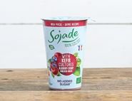 Blueberry & Cherry Soya Kefir Alternative, Organic, Sojade (250ml)