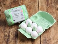 Traditional Leghorn Whites® Eggs, Free Range, Non-Organic, Clarence Court (6 mixed size)
