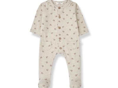 1+ in the family Melak Sleepsuit - Oatmeal - Oatmeal