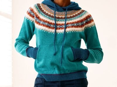 Alpine Merino Wool Hoodie | Emerald