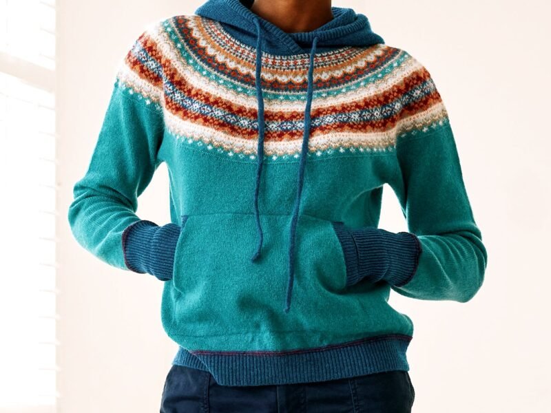 Alpine Merino Wool Hoodie | Emerald