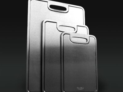 Pure Titanium Cutting Board Set (3 Piece)