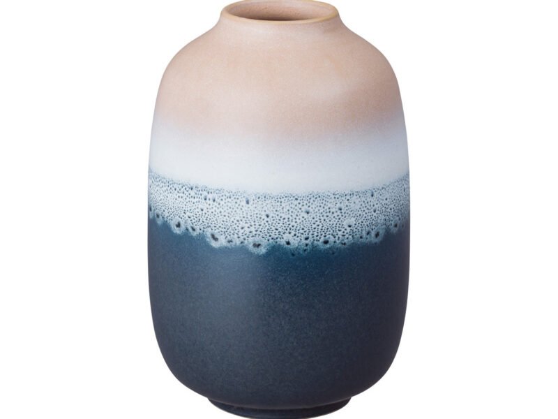 Mineral Blush Small Barrel Vase By Denby
