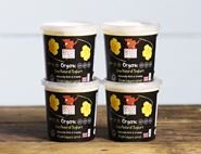 Rich Live Natural Yogurt, Organic, Brown Cow Organics (4 x 145g)