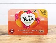 Raspberry & Apricot Fromage Frais, Organic, Little Yeos (6 x 45g)