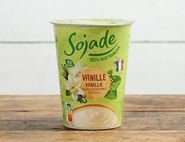 Vanilla Soya Yogurt Alternative , Organic, Sojade (400g)