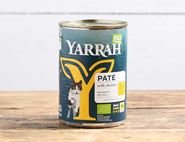 Chicken, Spirulina & Seaweed Pâté for Cats, Organic, Yarrah (400g)