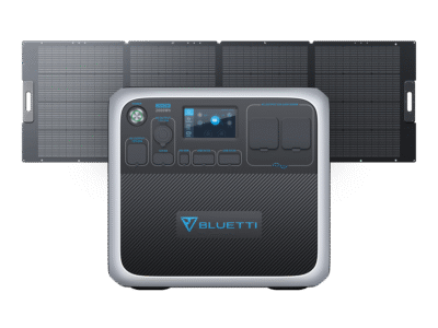 BLUETTI AC200P + Solar Panels | Solar Generator Kit - AC200P+1*PV350D | 2000W, 2000Wh, 350W Solar Kit