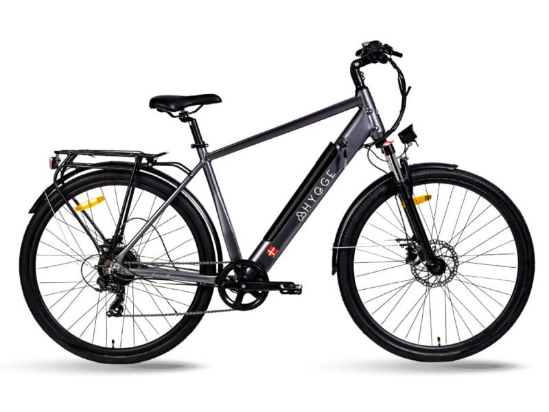 Hygge Aarhus Electric Bike Graphite Grey 250W Motor