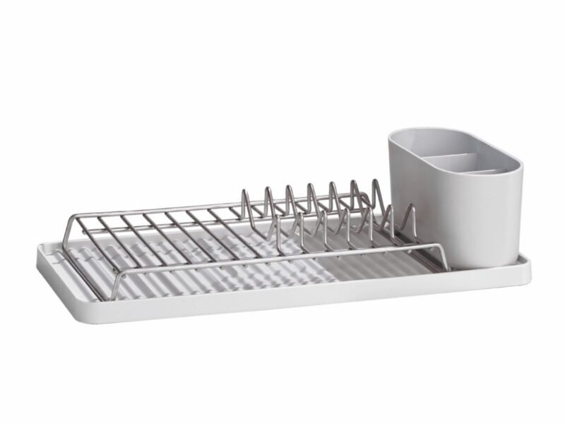 Recycled Draining Rack, Compact By ReBorn | Colour: Stone
