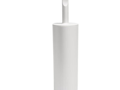 Toilet Brush With Hourglass Head By ReBorn | Colour: Stone