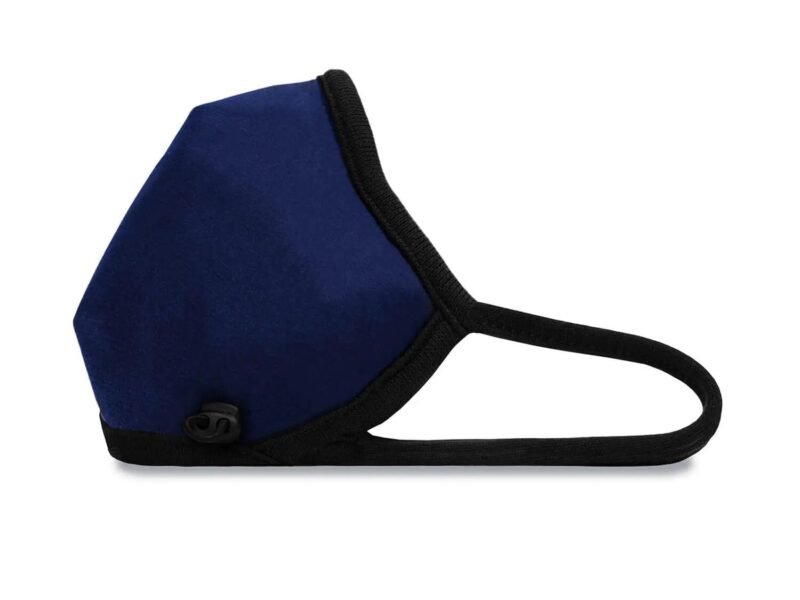 BASIC Mask - Navy - XS: 12 x 15cm (Toddler, Valveless, Non-Adjustable)