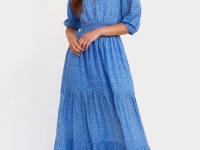 Billie Maxi Tea Dress | Daisy Blue