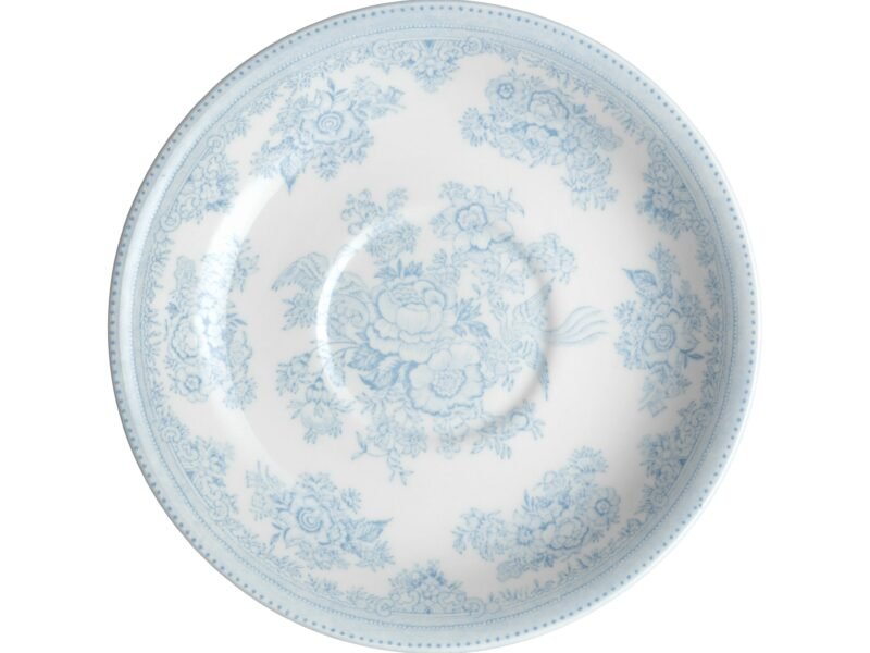 Blue Asiatic Pheasants Breakfast Saucer Seconds