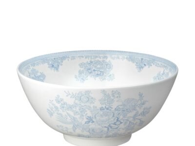 Blue Asiatic Pheasants Large Footed Bowl 28cm/11" Seconds