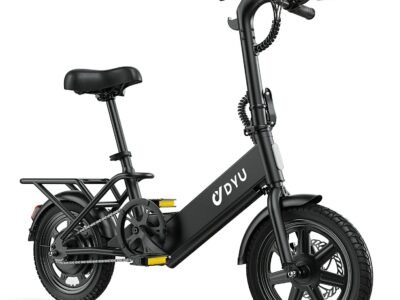 DYU C3 14/16 Inch Folding Ebike - Black / C3-16 Inch MAX