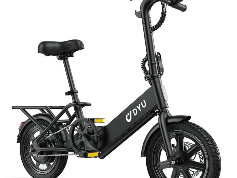 DYU C3 14/16 Inch Folding Ebike - Black / C3-16 Inch MAX