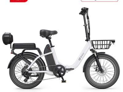 DYU C9 20 Inch Long-Range ebike - White