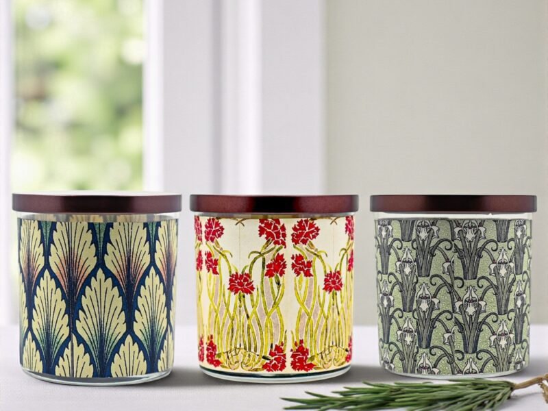 Eco-Friendly Luxury Candles – Sustainable Handcrafted Vintage-Inspired Labels