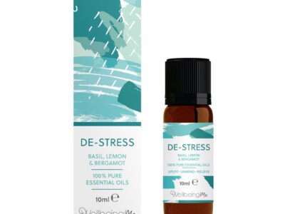 "De-stress" essential oil - basil, lemon & bergamot