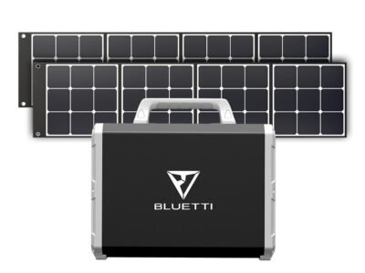 BLUETTI EB150(Black) + Solar Panels - EB150+PV200*2
