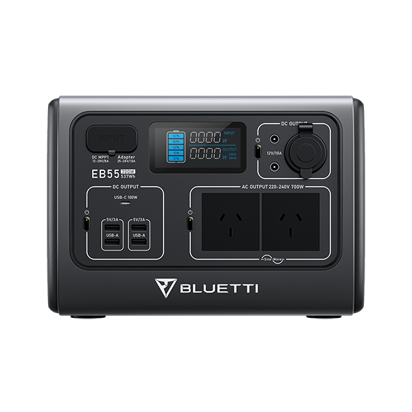 BLUETTI EB55 Portable Power Station | 700W 537Wh - EB55| 700W, 537Wh Power Station
