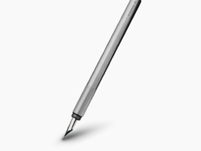 Fountain Pen - Titanium By Wingback | Nib Size: Bold