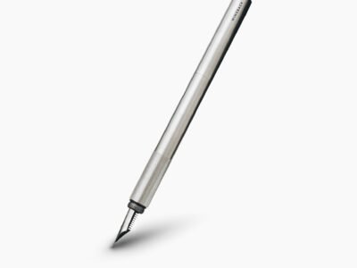Fountain Pen - Steel By Wingback | Nib Size: 1.5mm Italic Point