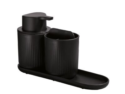 Bathroom Set By ReBorn | Colour: Graphite Black