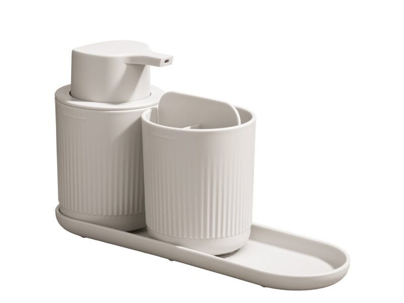 Bathroom Set By ReBorn | Colour: Stone