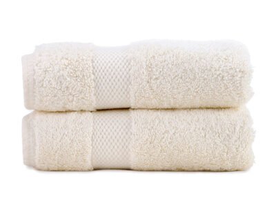 2 Pack Natural Luxury Organic Cotton Hand Towel