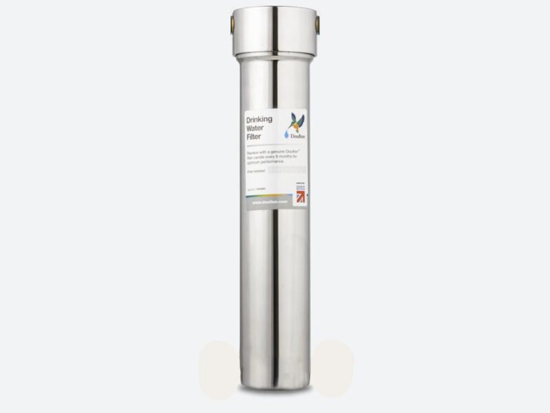 Doulton® HIS Push-fit Under Sink Water Filter System with Biotect Ultra® - Stainless steel